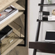 Left: Sauder North Avenue Desk
Right: Coaster Furniture Ladder Desk